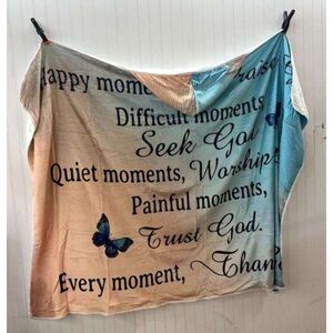 NEW Super Soft Wearable Hooded Throw Blanket  Religious